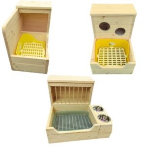 senozáchody pro králíky